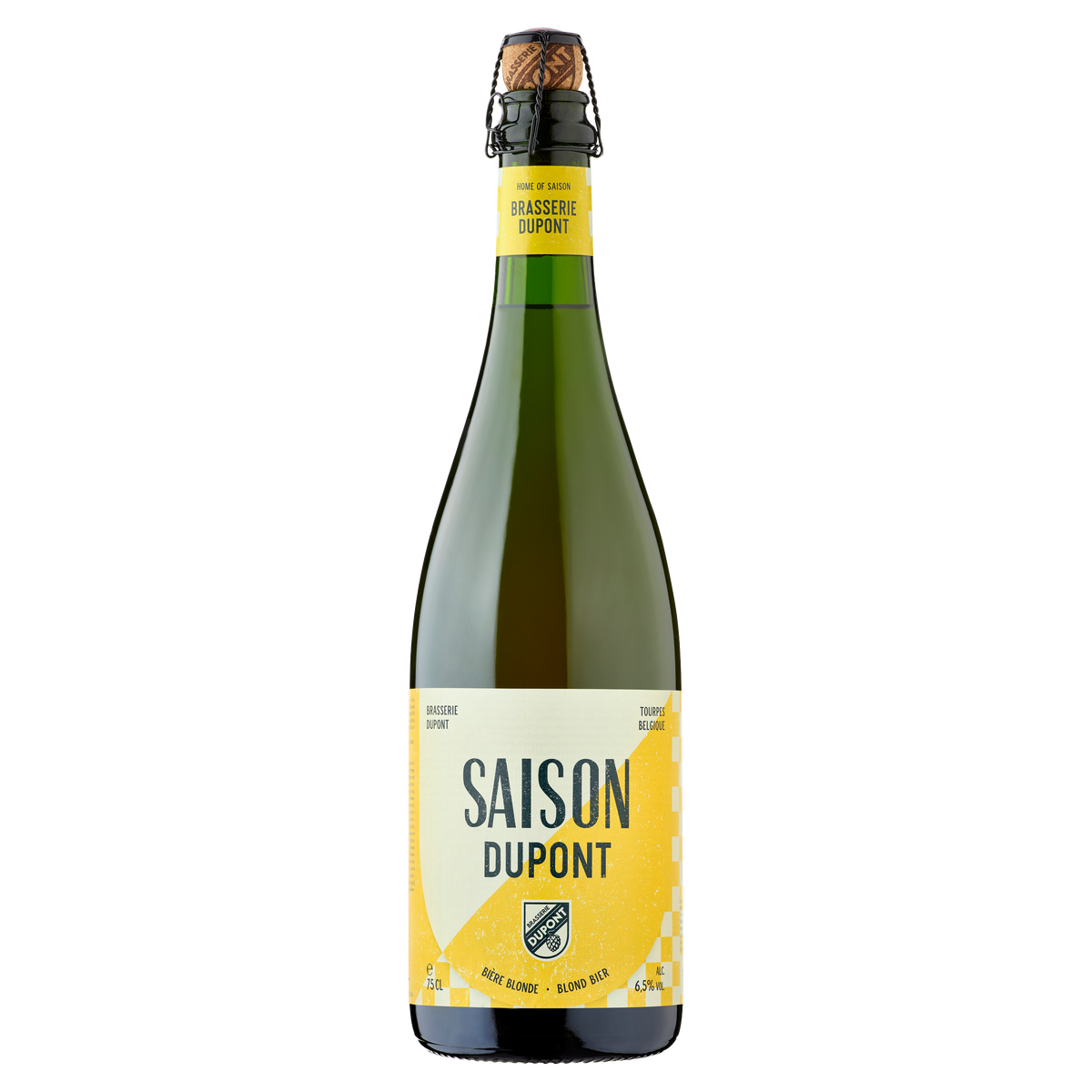 5410702000317 Saison Dupont 75cl - Packshot officiel bouteille haute définition Brasserie Dupont